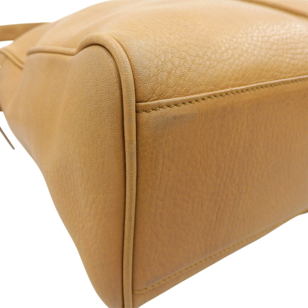 新着【中古】 美品 ジルサンダー JIL SANDER 90年代 ヴィンテージ アーカイブ ドイツ製 グレインレザー ショルダーバッグ キャメル 超希少 レディース メンズ 旅