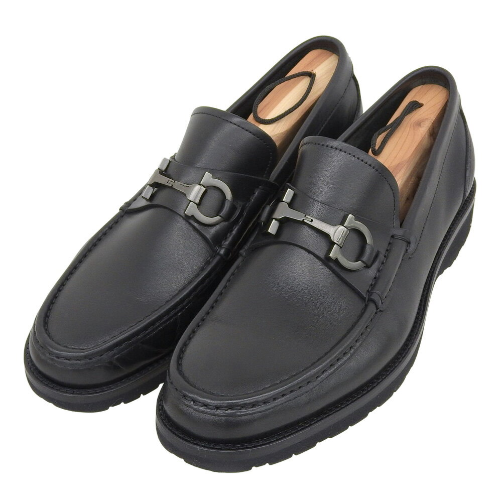 お値下げ　フェラガモ ローファー7C Salvatore Ferragamo (サルバトーレフェラガモ) ガンチーニ ローファー