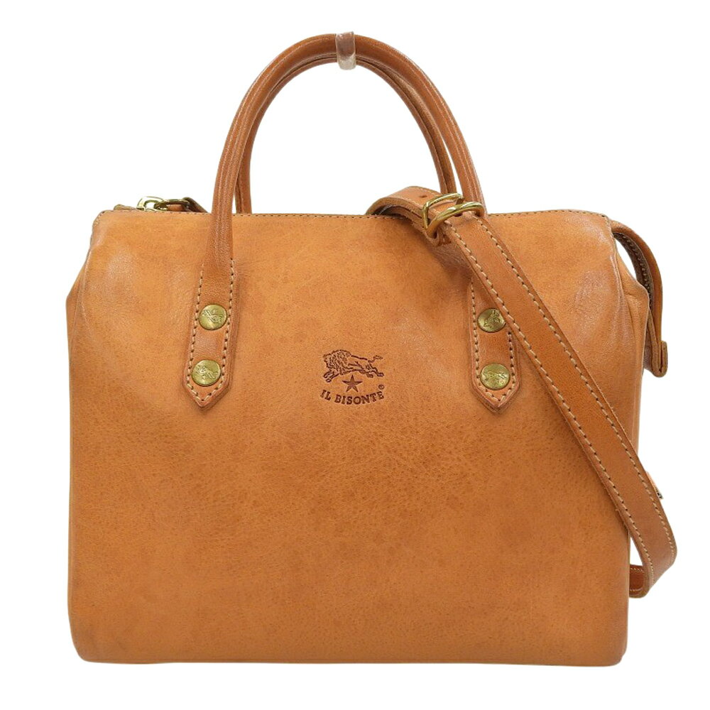 美品 IL BISONTE ヌメ革 ハンドバッグ 小さめ レア物 楽天市場】ヌメ革（ブランドイルビゾンテ）（ショルダーバッグ