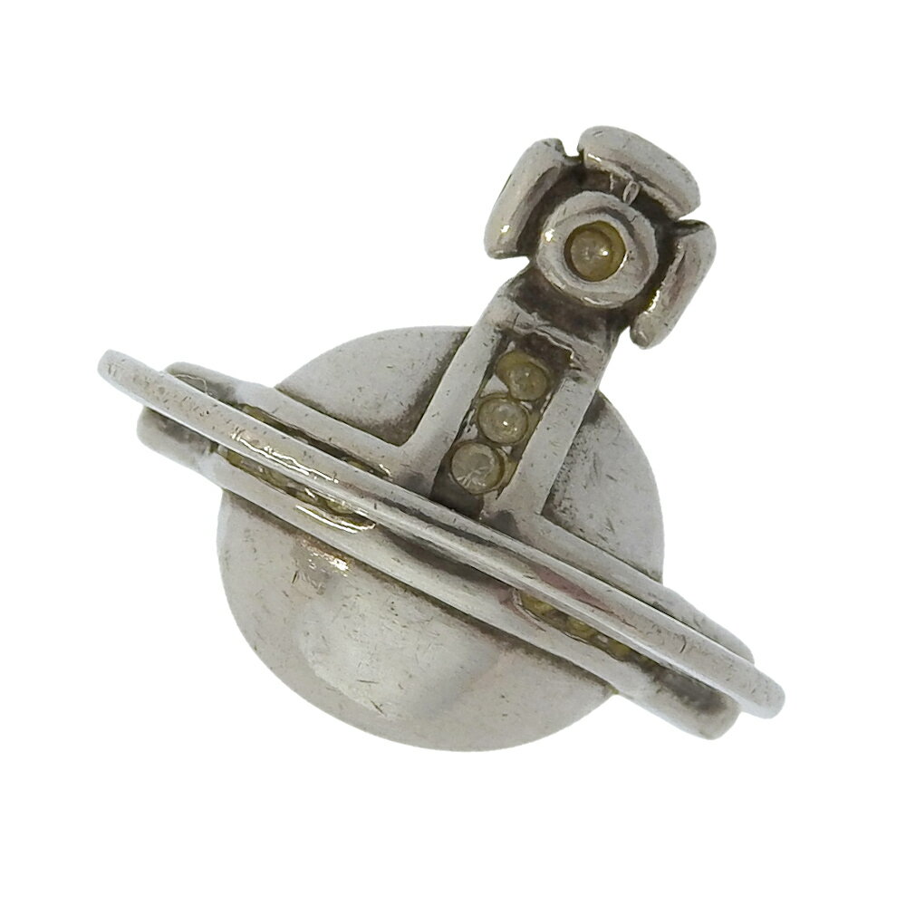 乐天商城 - 【中古】 美品 ヴィヴィアンウエストウッド Vivienne Westwood ソリッドシルバー オーブリング 初期モデル 初期モデル サイズ9号