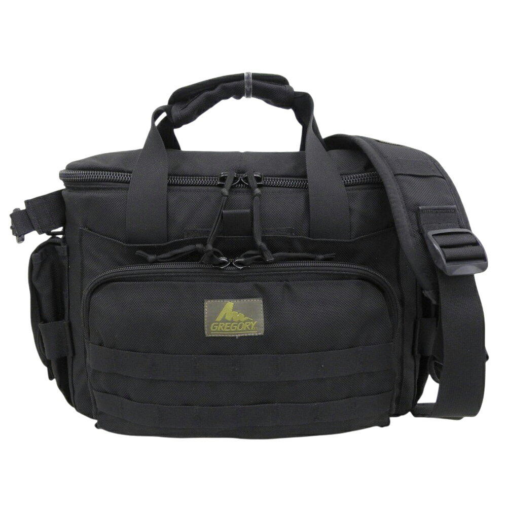 乐天商城 - 【中古】 良品 グレゴリー GREGORY 旧ロゴ SPEAR GO BAG 2way ショルダーバッグ 黒
