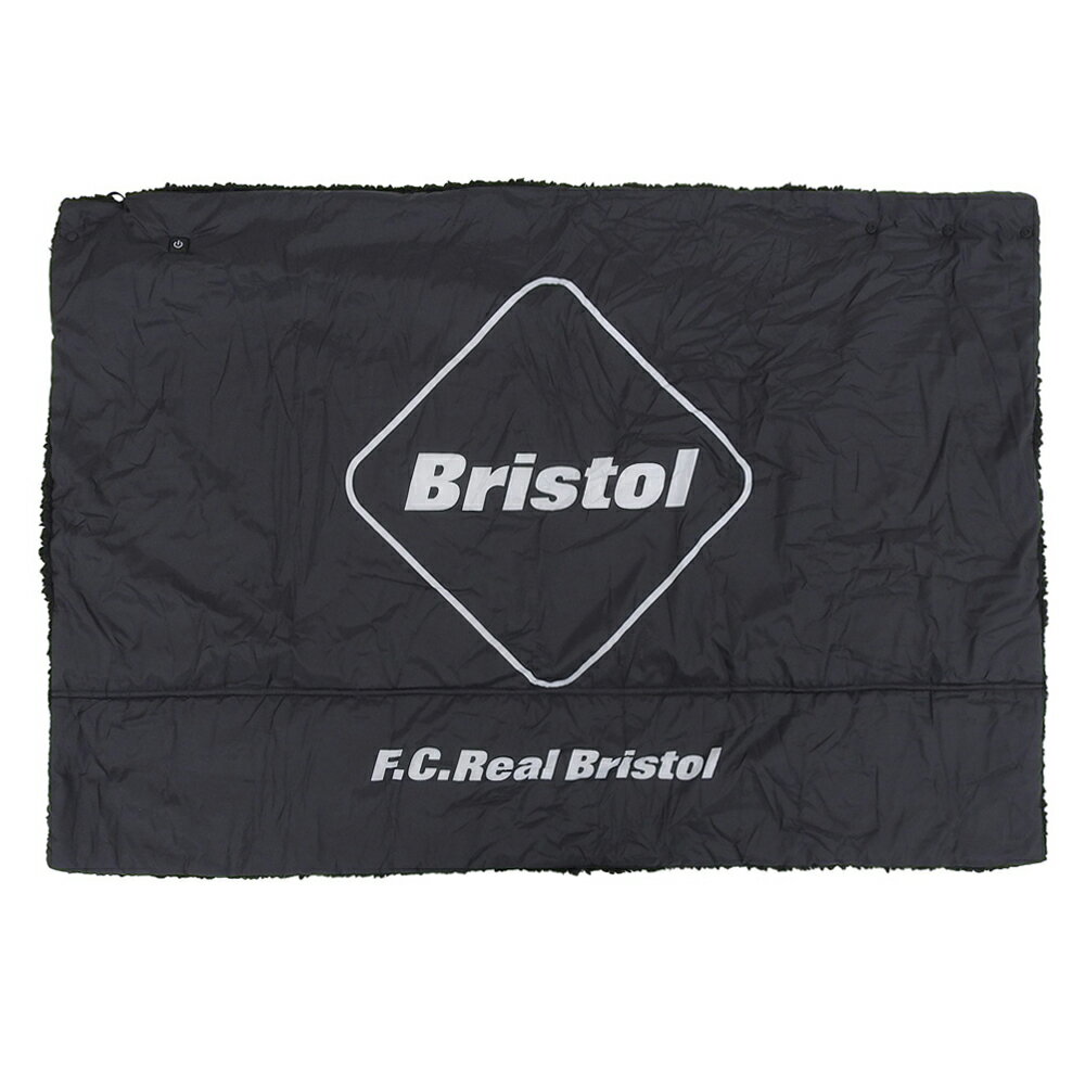 乐天商城 - 【中古】 美品 ブリストル F.C.Real Bristol 23AW FCRB-232112 ELECTRIC TEAM BLANKET USB 電気ブランケット 黒 ケース付き 動作確認済み レアルブリストル