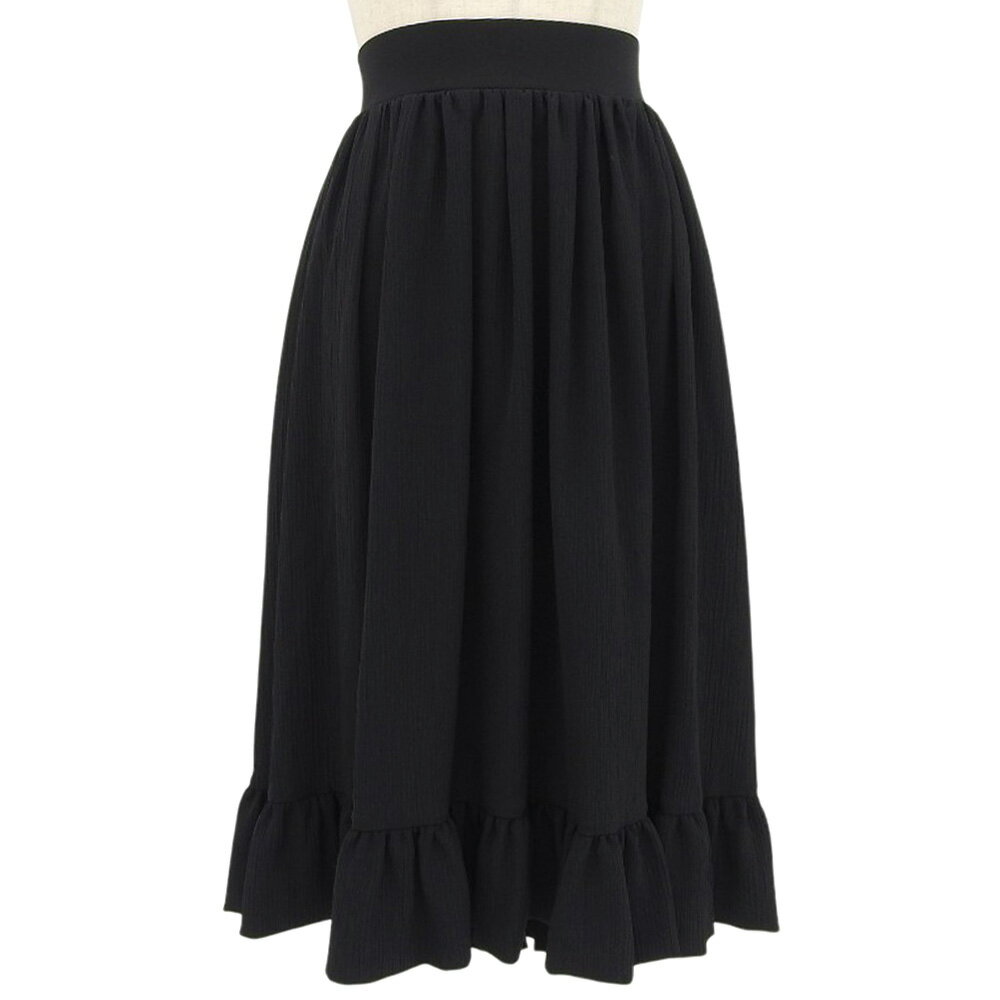 樂天商城 - 新着【中古】 超美品 デイジーリン DAISY LIN 2023年商品 06836 Frill Skirt 42 定価95700円 黒 レディース スカート アシンメトリー