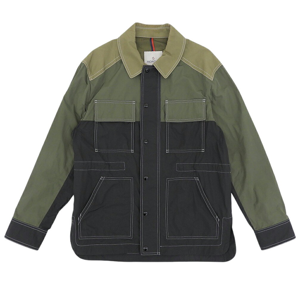乐天商城 - 新着【中古】 超美品 モンクレール MONCLER 2021年商品 JUNJI ナイロン フィールド ジャケット 1 メンズ