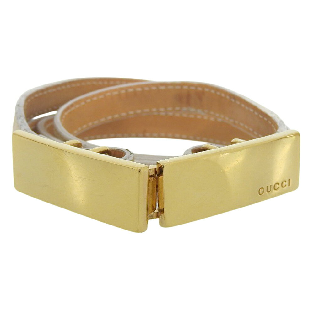 【新品未着用】GUCCI トムフォード期◆ヴィンテージベージュ絹タンクトップ S GUCCI（グッチ） トムフォード期 長袖 ニット セーター Mサイズ