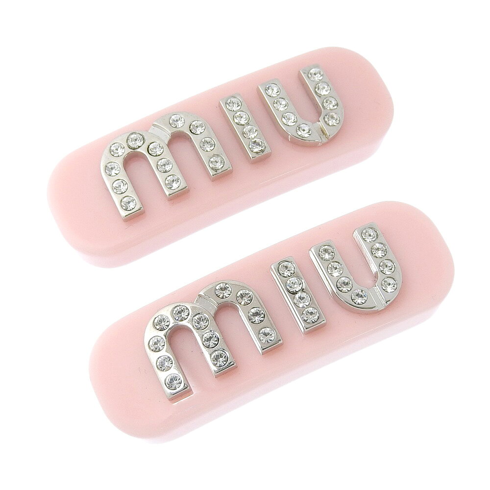 楽天市場】バレッタ（ブランドミュウミュウ）（ヘアアクセサリー
