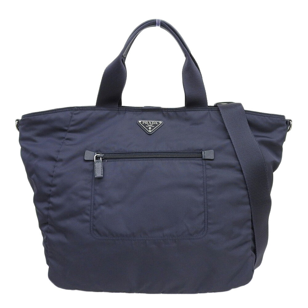楽天市場】プラダ PRADA（カラーネイビー）（トートバッグ｜レディース