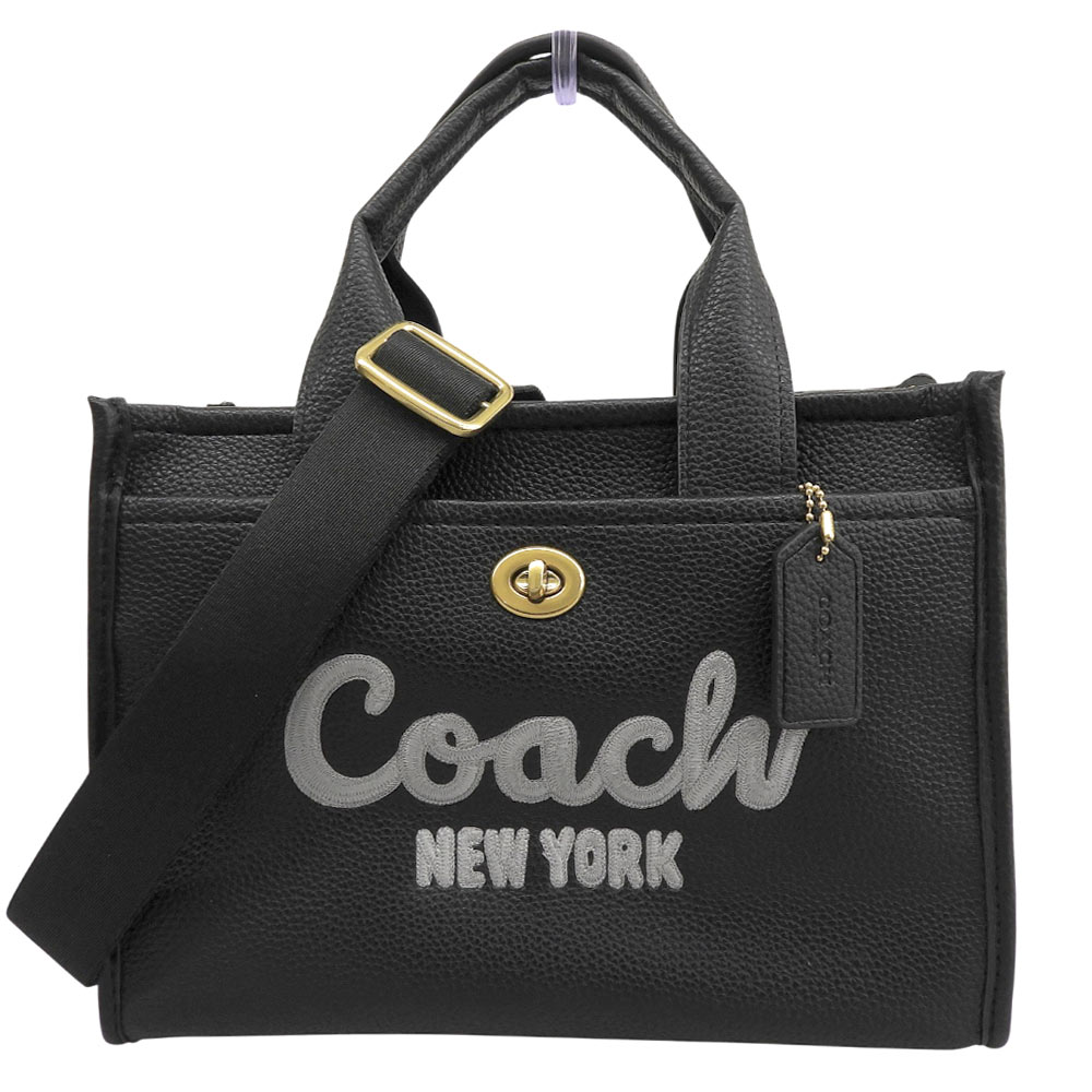 極美品 COACH ワンショルダー トート A4収納 大容量 黒 ターンロック 