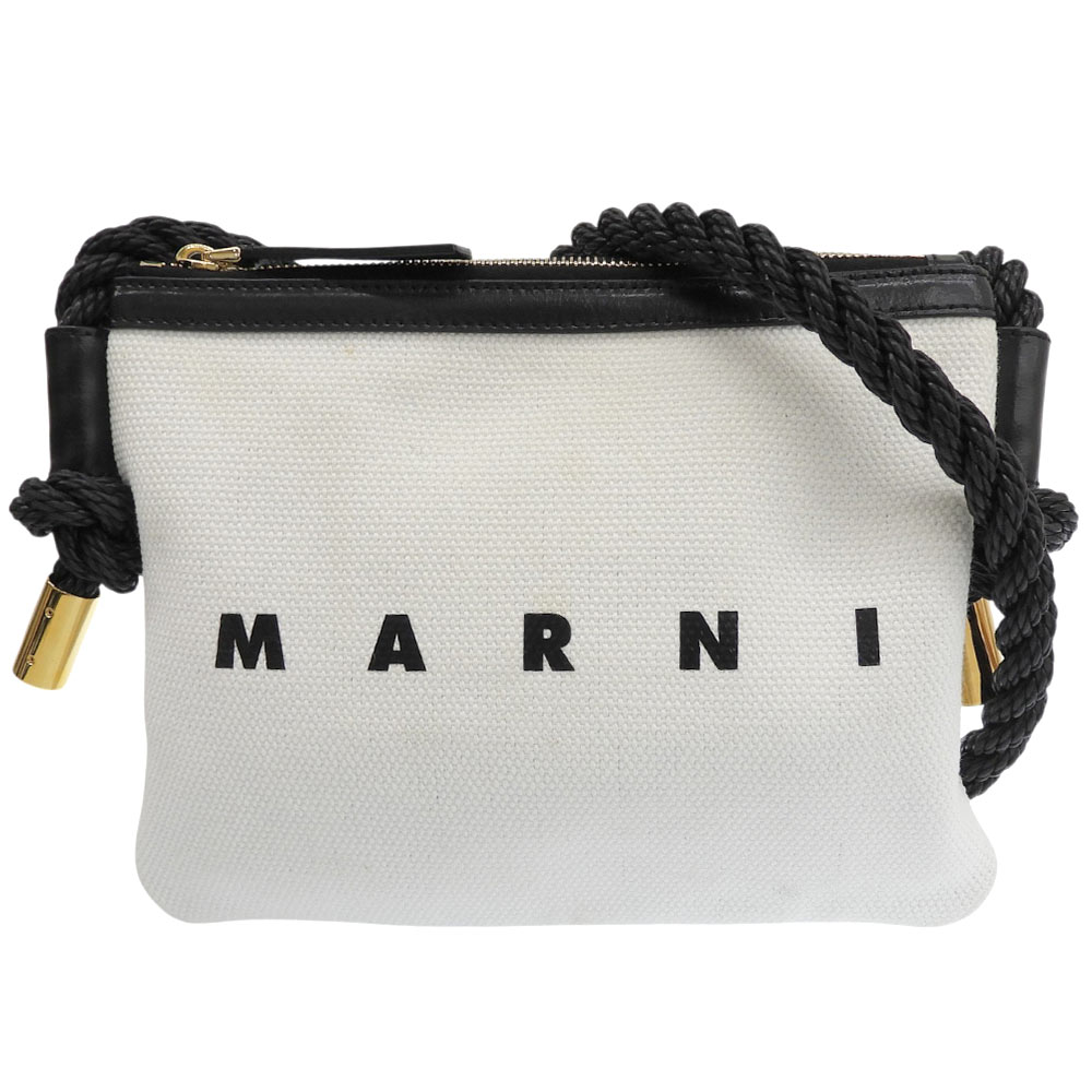 楽天市場】marni バッグ（カラーホワイト）（ショルダーバッグ
