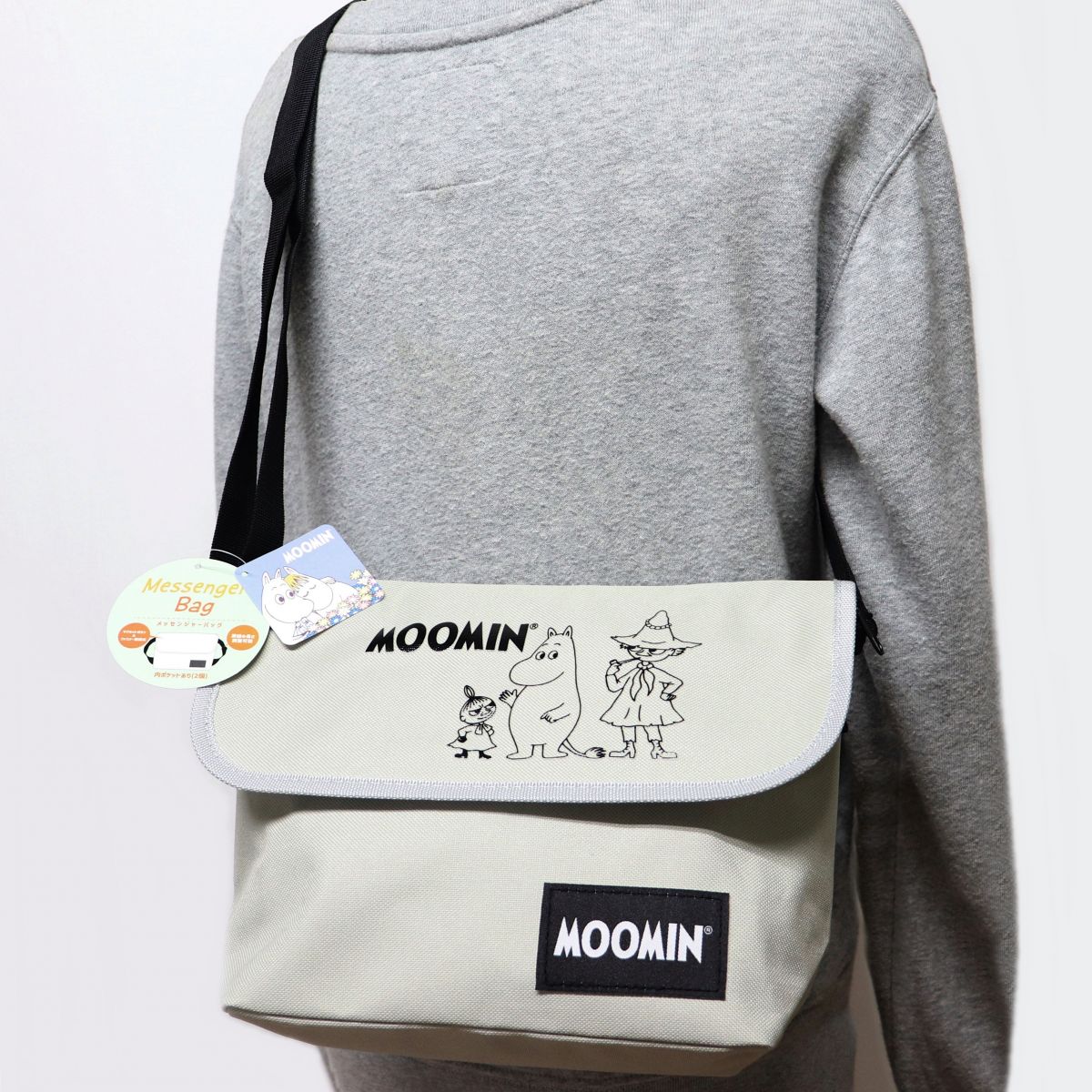 [~ MOOMIN Vi ֗ JWA bZW[obO V_[obO BAG ΂  D [MOOMIN-GRY1N]  ZQWER