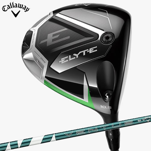 Rakuten - キャロウェイ Callaway 日本正規品 ELYTE エリートドライバー VENTUS GREEN 50 for Callawayカーボンシャフト