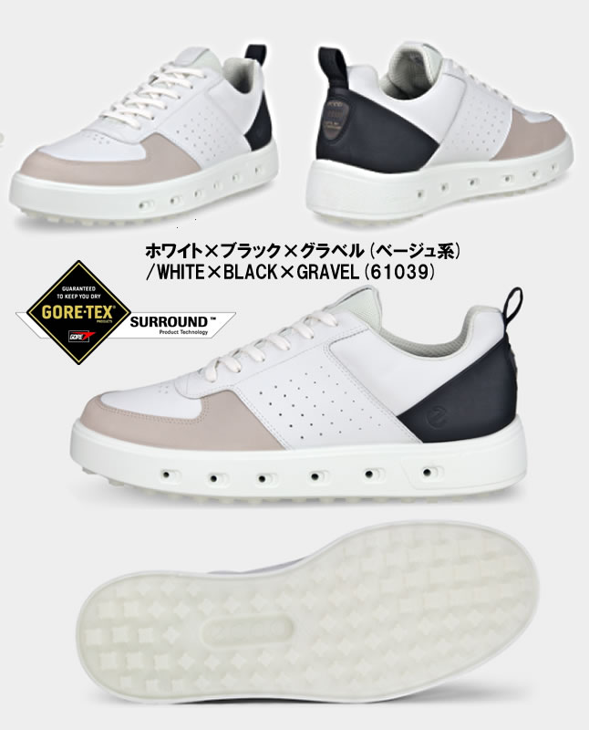 エコー ecco ストリート720 メンズスパイクレスゴルフシューズ MEN'S GOLF STREET 720 Mens SHOE(111704) 3