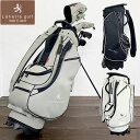 ラヘラゴルフ lahella golf ビッグジッパースタンドキャディバッグ Big zipper caddie bag 9.2インチ カラー3色 T-22