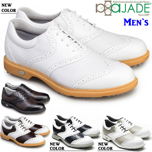 アジェイド aJADE スパイクゴルフシューズ メンズ LUKE ルーク AJM-001 紐 内羽