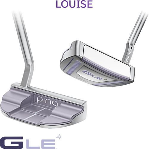 Putter - PING GLE4 パター LOUISE ルイーズ レディース ゴルフ クラブ ミッドマレット パター 左用あり