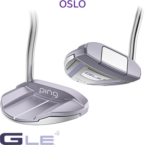 PING GLE4 パター OSLO オスロ レディース ゴルフ クラブ マレット型 パター 左用あり