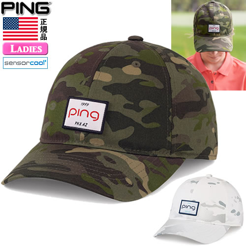 ピン ピン PING ゴルフ LadiesCamo Cap レディースカモキャップ 全2色 35941 US正規品