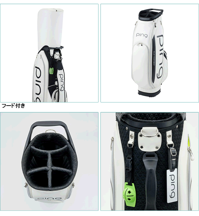 新色追加！日本正規品！ピン PING LADIES レディース クールキャディバッグ COOL C...