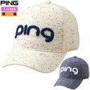 ピン ピン PING ゴルフ レディースネップキャップ Ladies Nep Cap 全2色 HW-L2203/36450