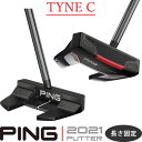 ピン パター センター シャフト タインC TYNEC 2021 PING PUTTER ネオマレット型 大型 長さ固定 左用あり その1