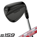 PING S159 ウェッジ スタンダードソール Sグラインド ミッドナイト仕上げ スチールシャフト モーダス ツアー 125 130 NSPRO MODUS TOUR 左用あり(4)