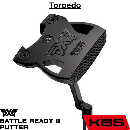 Rakuten - PXG バトルレディ2 パター トルピード パター BATTLE READY II Torpedo KBS CT ツアー シャフト 正規品 ※純正ヘッドカバー付き