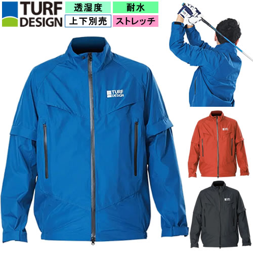 ^[tfUC TURF DESIGN CWPbg Rain Jacket TDRW-2370J ㉺ʔ