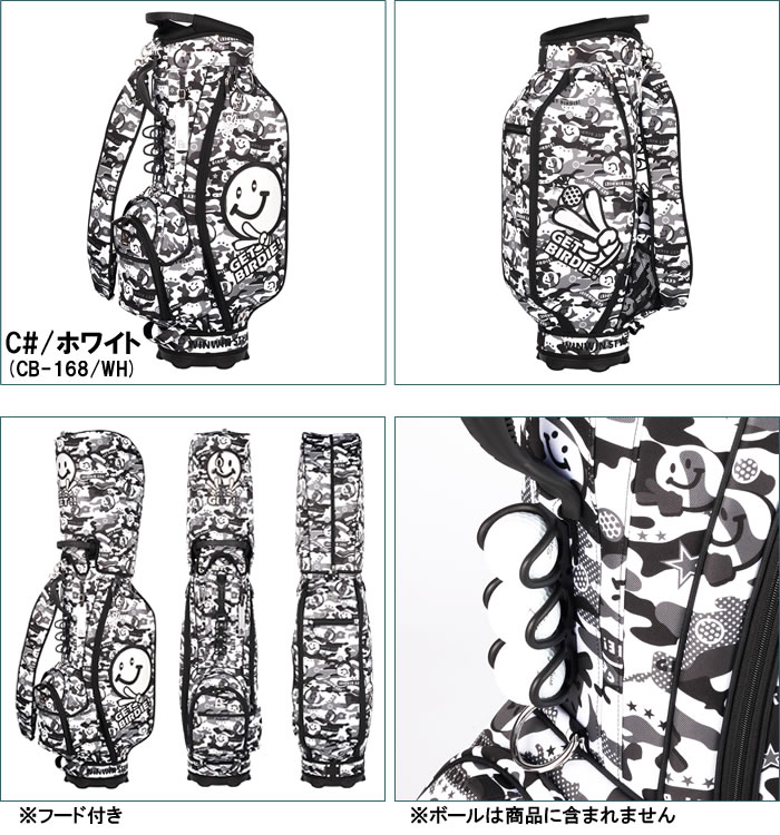 WINWIN STYLE �����󥦥��󥹥����� ���åȥС��ǥ�!����������ǥ��Хå� GET BIRDIE! CAMO CART BAG