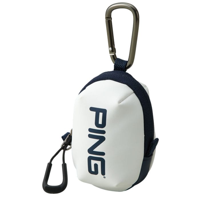 ピン ゴルフ PING GB-U2307 ソフト PU ボールケース 36839-01 ゴルフ 小物入れ ポーチ ボール2個収納可