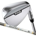 ピン ゴルフ PING S159 クロム ウェッジ S スタンダードグラインド ウエッジAEROTECH STEEL FIBER FC 日本正規品 左右選択可(4)