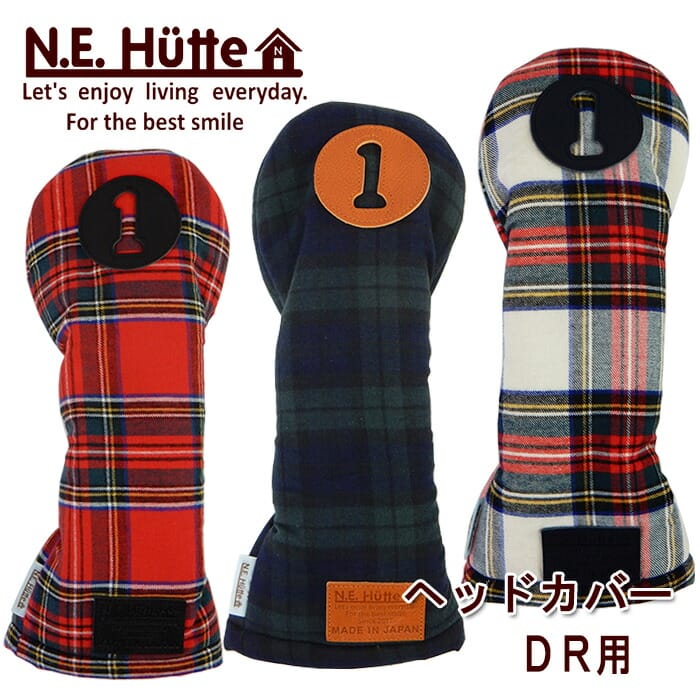 エヌ.イー.ヒュッテ N.E.Hutte ドライバー用 ヘッドカバー