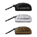 セント アンドリュース St ANDREWS 042-3984351 BALL POUCH ボールポーチ ボール2個収納可 ボールケース