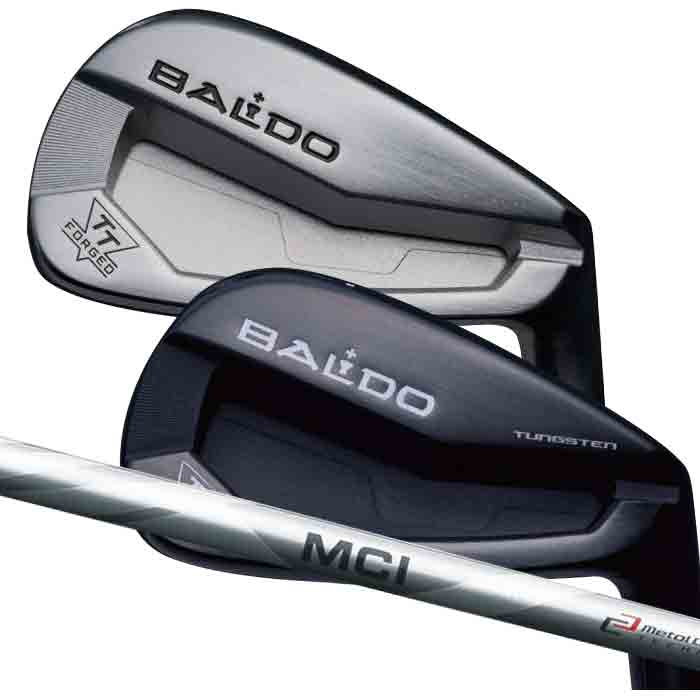 BALDO TT FORGED IRON PC 5I~PW(6本セット)MCI 90 100 ソフトな打球感で高弾道のショットを生み出す、バルド史上初のポケットキャビティーアイアンの誕生。 ※代金引換決済不可の商品となります。