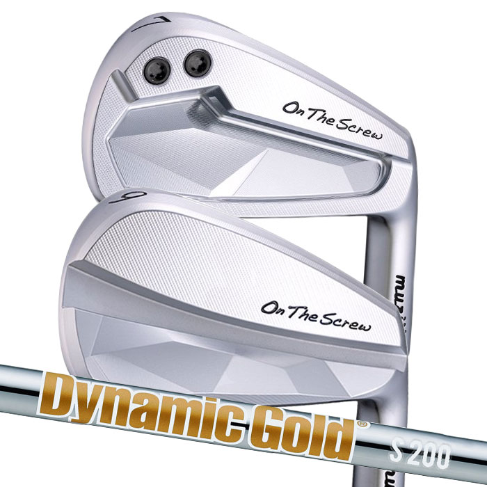 Rakuten - 【スーパーセール限定！2人に1人最大P300%バック】(カスタムクラブ) ムジーク muziik On The Screw Combo IronDynamic Gold HT単品 アイアン