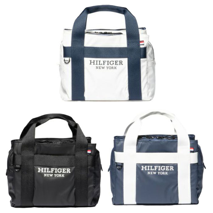 トミー ヒルフィガー トミーヒルフィガー TOMMY HILFIGER THMG4SBA トリプルポケット ROUND BAG カートトート ラウンドバッグ ゴルフ 小物入れ