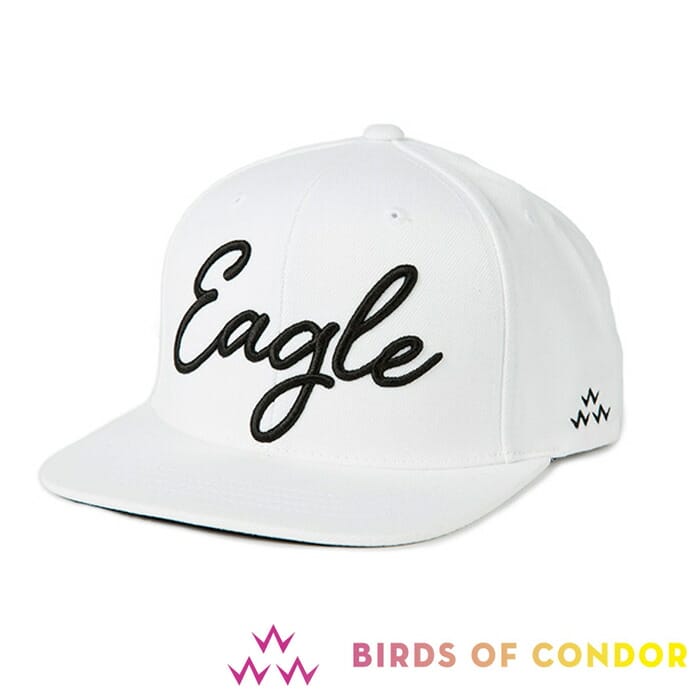 バーズ・オブ・コンドル BIRDS OF CONDOR TEMC8F01 SNAPBACKS EAGLE キャップ ホワイト 帽子 平つば あす楽対応