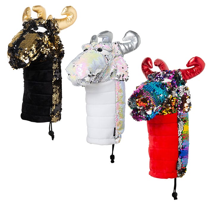 ダンスウィズドラゴン Dance With Dragon D3-729020 スパンコール ドラゴンス ヘッドカバー ドライバー用のサムネイル