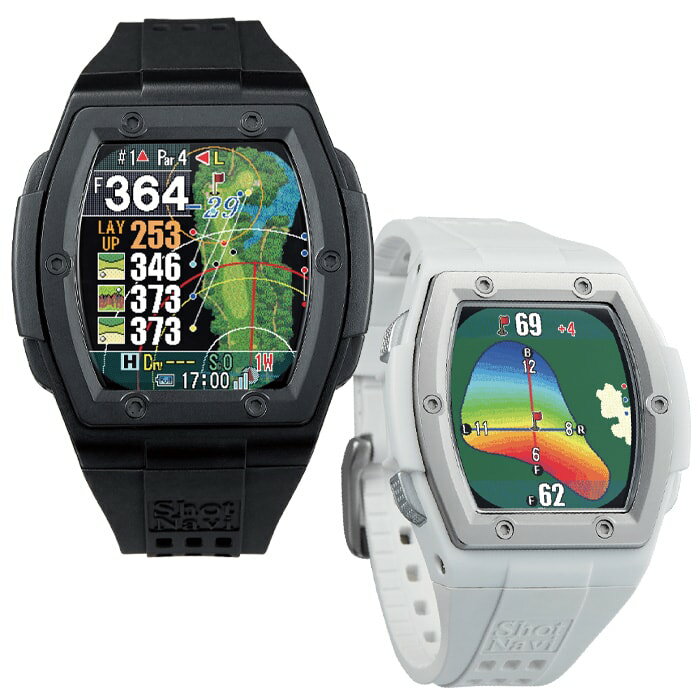楽天ゴルフショップ　ウィザードショットナビ Shot Navi Crest II 腕時計型 GPSゴルフナビ 距離計測器 クレスト2 ウォッチケース付属