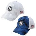 ブリーフィング ゴルフ BRIEFING GOLF BRG241MB4 CAMOUFLAG MESH CAP メッシュ キャップ 帽子　カモフラ