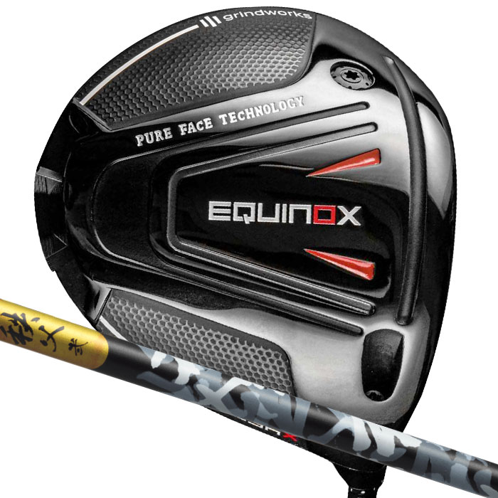 (カスタムクラブ) グラインドワークス grindworks Equinox Limited ドライバー グラファイトデザイン 秩父弐 飛んで、曲がらない。 プレイヤーの感性に応える、究極のプロスペックドライバーを体感してください。