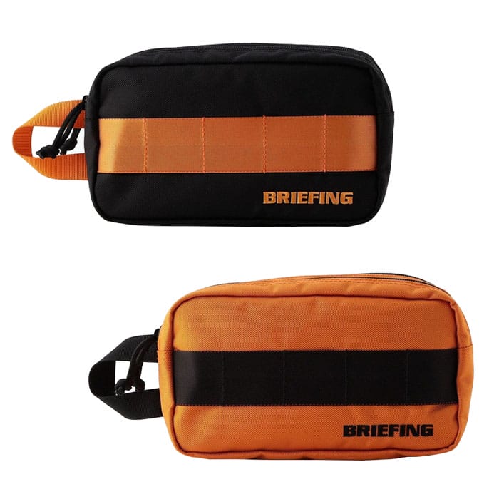 ブリーフィング ブリーフィング ゴルフ BRIEFING GOLF BRG221G48 DOUBLE ZIP POUCH GOLF AIR CR 小物入れ ポーチ ラウンドポーチ クルーズコレクション