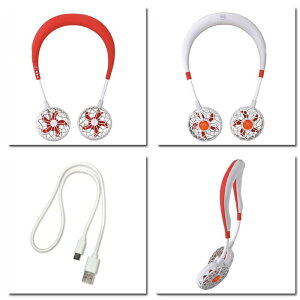 2020年モデル SPICE W FAN ver.2.0 ハンズフリー 充電式ポータブル扇風機 DF201 スパイス ダブルファン通販格安セール情報 楽天 通販