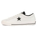 コンバース CONVERSE 33500200 ONE STAR スパイクレス ゴルフ シューズ ワンスター ゴルフ GF ホワイト/ブラック その1