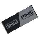 ピン ゴルフ PING 36491-01 AC-U2208 今治タオル グレー/ブラック IMABARI TOWEL(4)