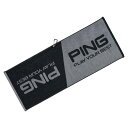 ピン ゴルフ PING 36491-01 AC-U2208 今治タオル グレー/ブラック IMABARI TOWEL