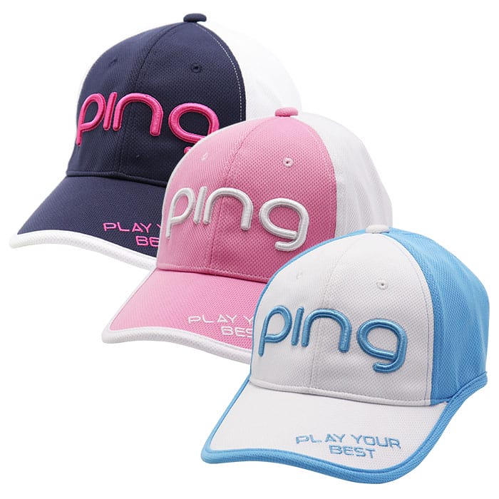 ピン ピン ゴルフ PING 36814 HW-L2303 COLOR SCHEME CAP レディース キャップ 2023年モデル ゴルフ 帽子 CAP