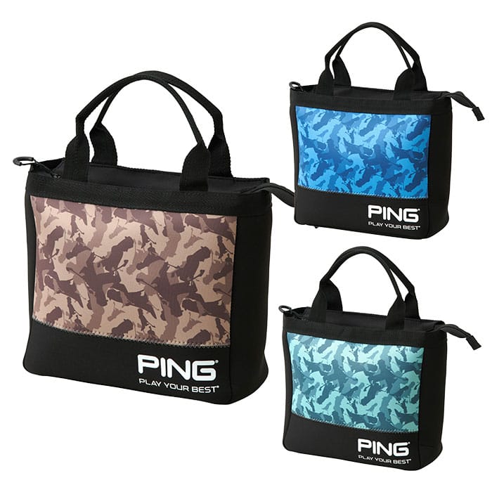 ピン ゴルフ PING GB-N2309 CAMO ラウンド トートバッグ 36831 ROUND TOTE ミニトート ゴルフバッグ カモ ラウンドトート 保冷