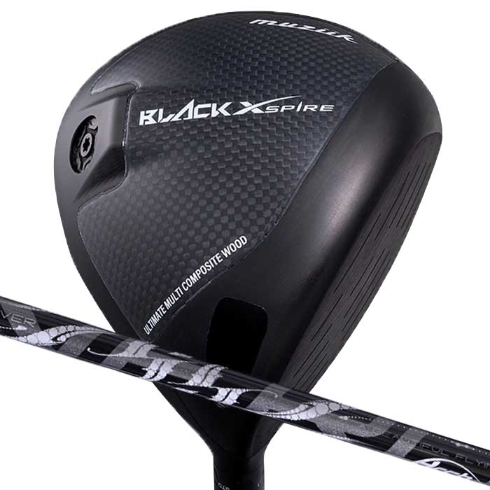 【ポイント最大47倍+10倍+限定クーポンも！4/4～4/10 要エントリー！】(カスタムクラブ)ムジーク muziik BLACK XSPIRE ドライバー アーチ Natural 9 NERO