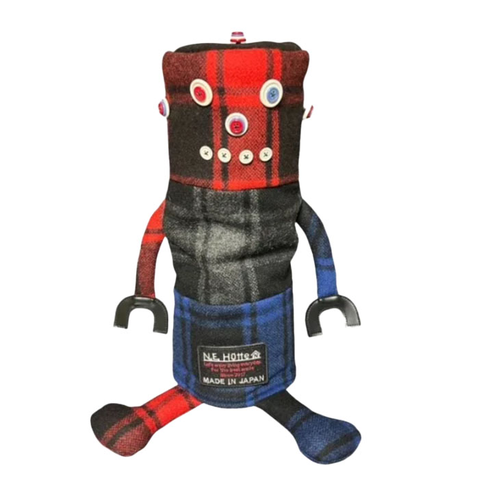 【さらにポイント10倍！マラソン期間中（2/19～2/23）★当店限定！要エントリー！】エヌ.イー.ヒュッテ N.E.Hutte ドライバー用 ロボット型 ヘッドカバー ハンターくん お洒落 キャラクター エヌイーヒュッテ 日本製