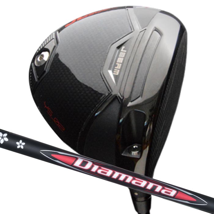 Rakuten - 【6月5日限定！2人に1人最大P300%バック&3％クーポン】(カスタムクラブ)ジェイビーム JBEAM JL BLACK DRIVER ドライバー 三菱ケミカル ディアマナ RB